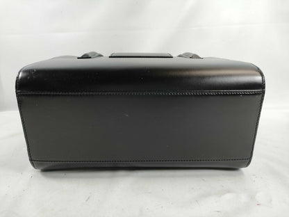 Cartier Silver Hardware Leather Handbag