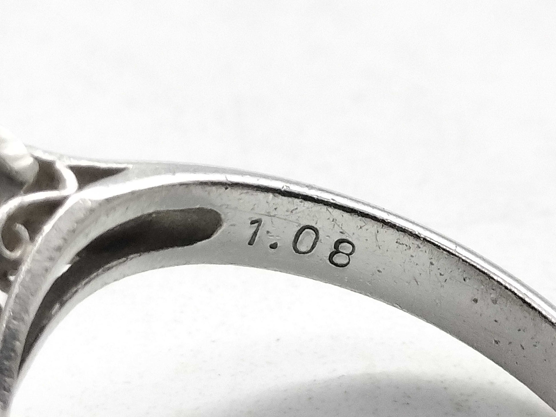 D1.08ct PT900 5.5g Ring 