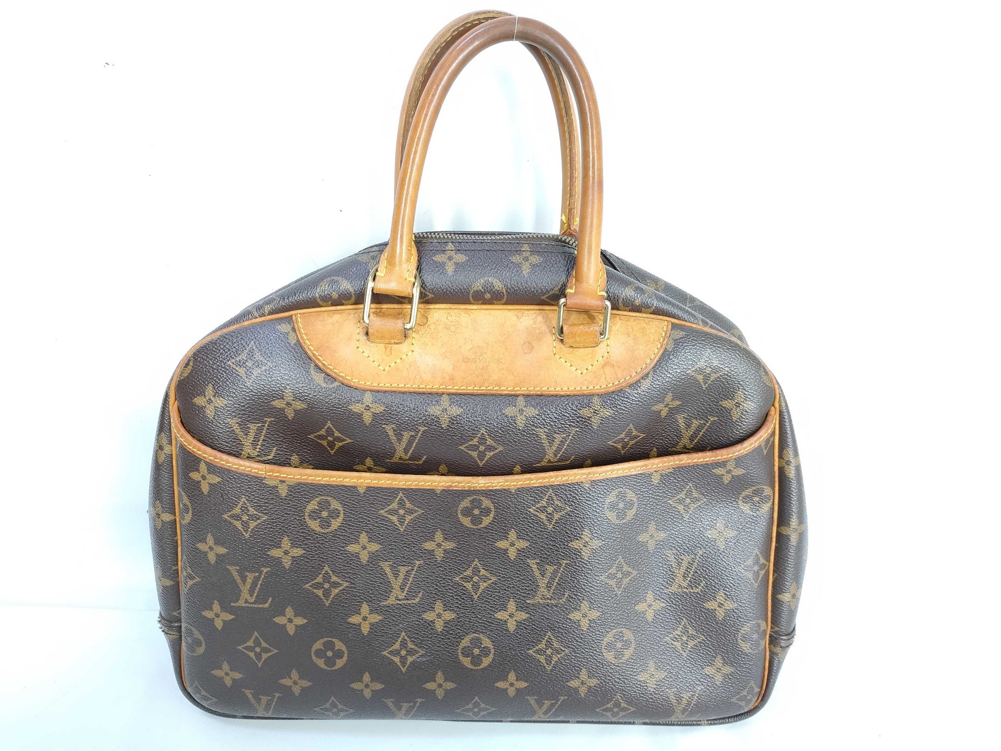 LOUIS VUITTON Monogram M47270 Deauville Handbag