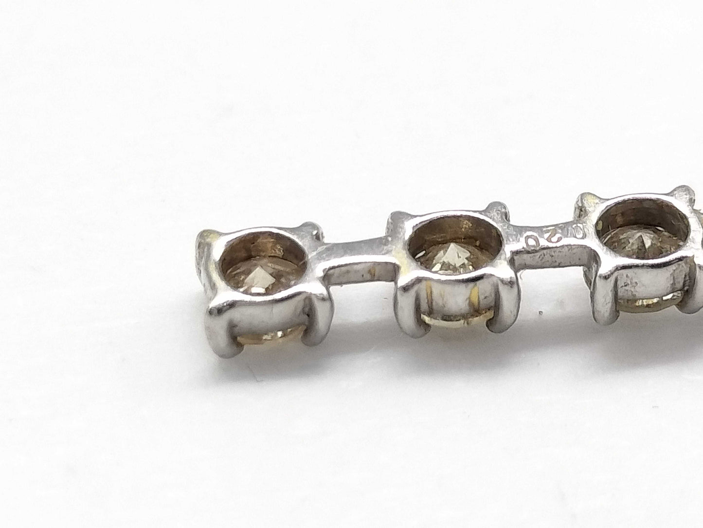 D0.20ct K18WG 0.3g Pendant Top 