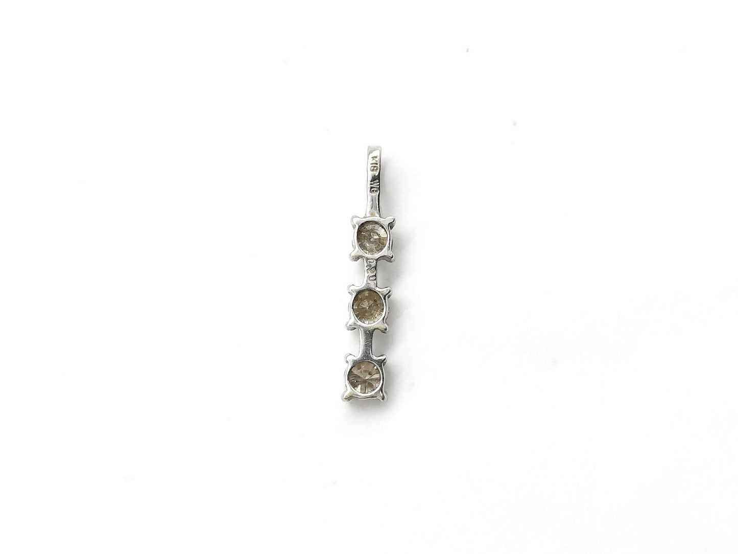 D0.20ct K18WG 0.3g Pendant Top 