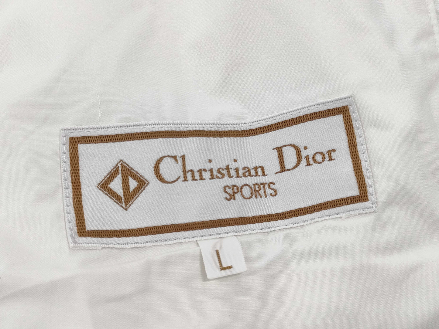 Dior Dior Sport Windbreaker White Jacket