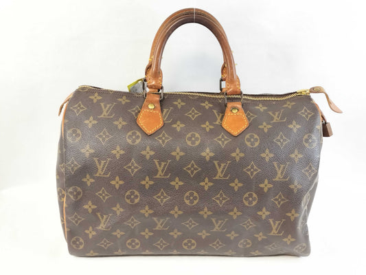 LOUIS VUITTON M41107 Monogram M41107 Speedy 35 Boston Bag