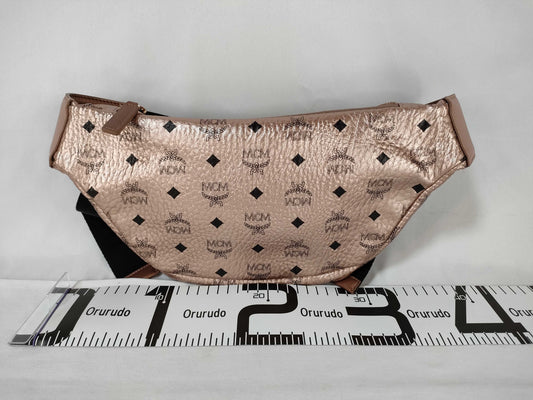 MCM Visetos Studs Waist Bag