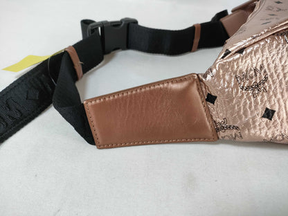 MCM Visetos Studs Waist Bag