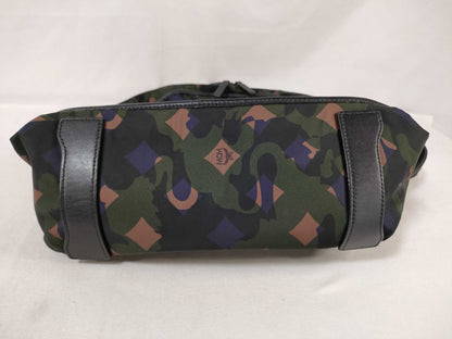 MCM Nylon Camouflage Backpack