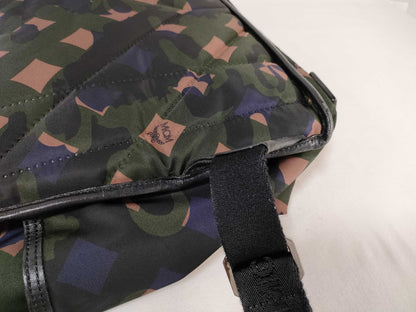MCM Nylon Camouflage Backpack