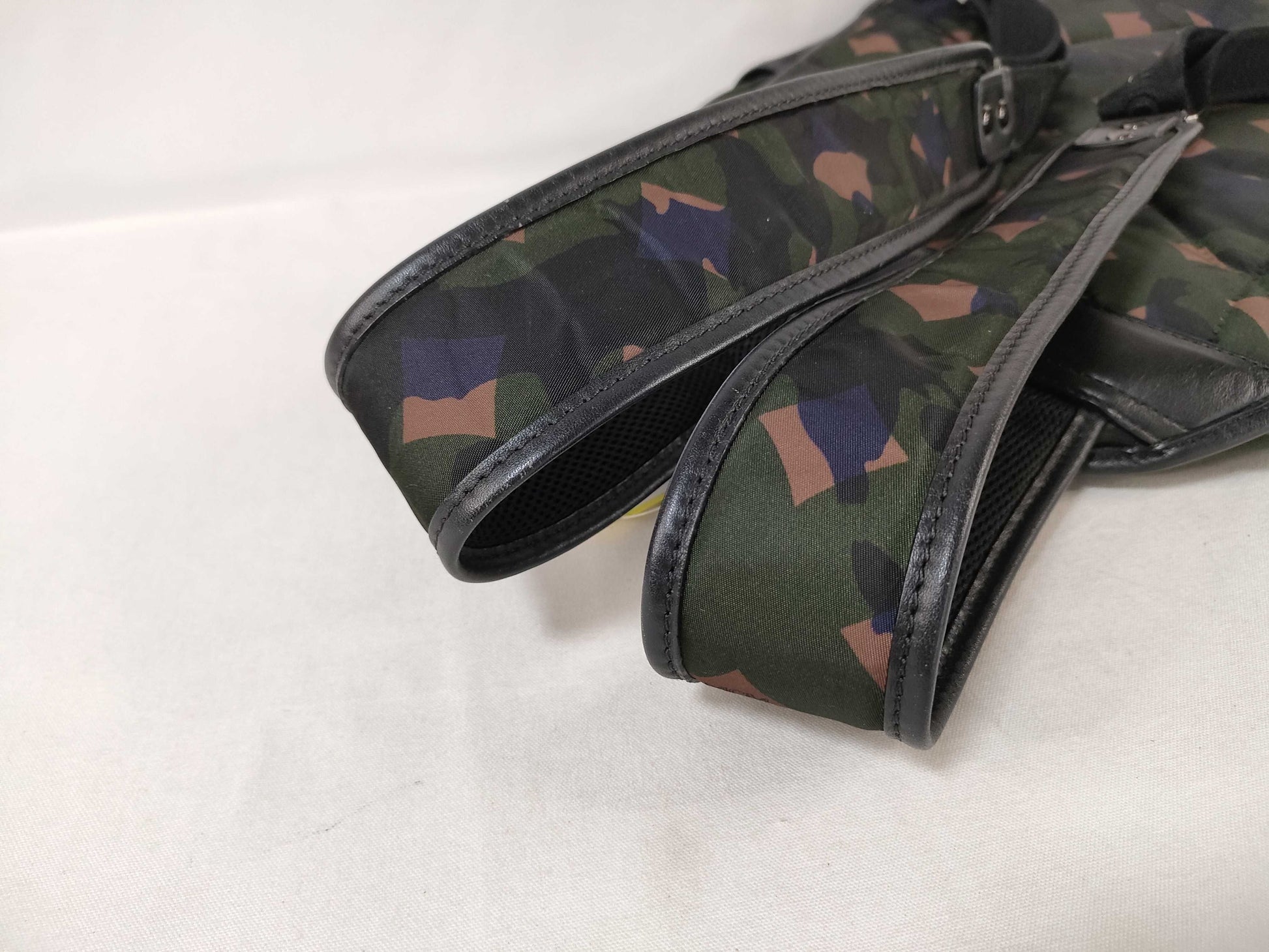 MCM Nylon Camouflage Backpack