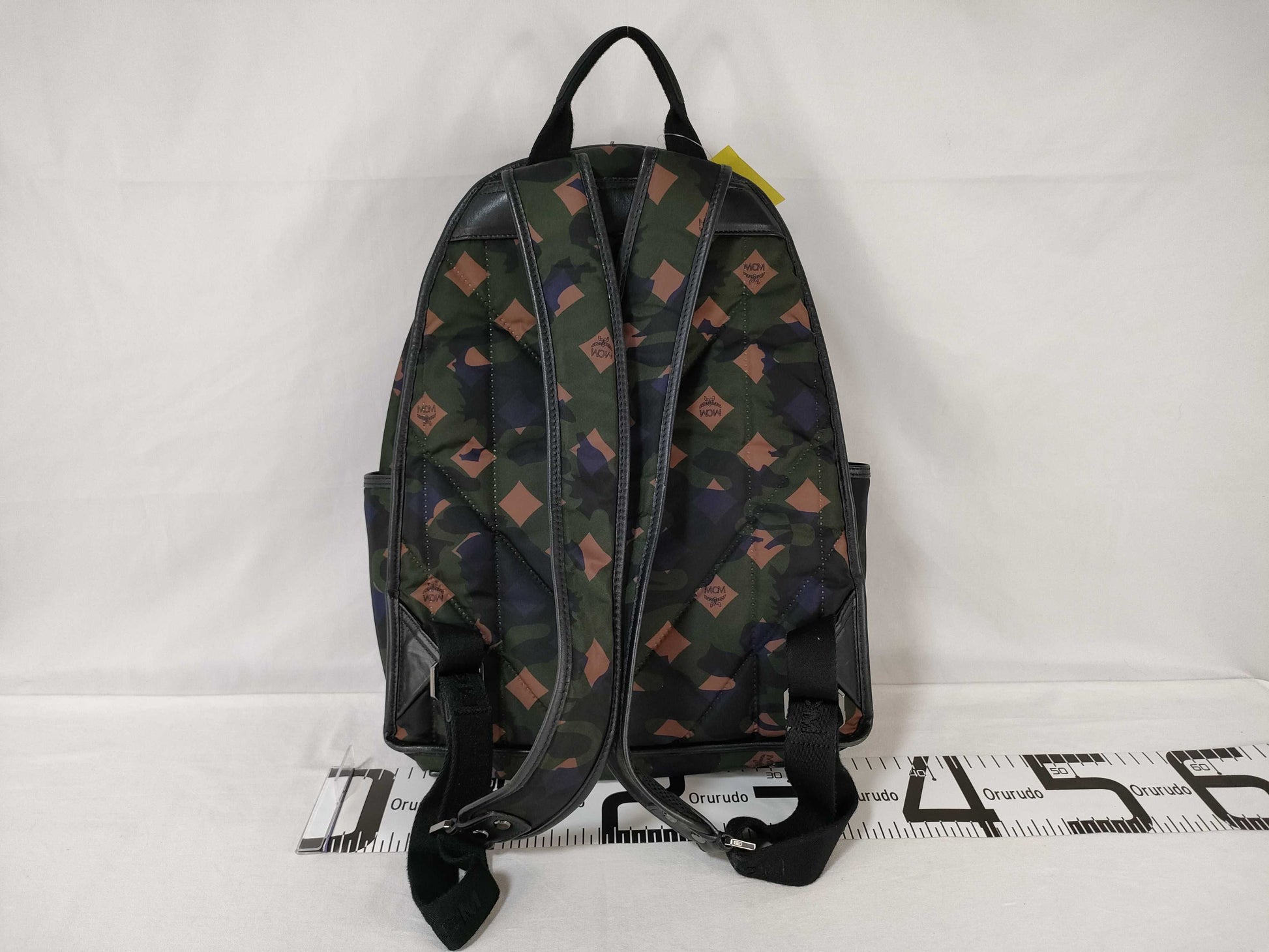 MCM Nylon Camouflage Backpack