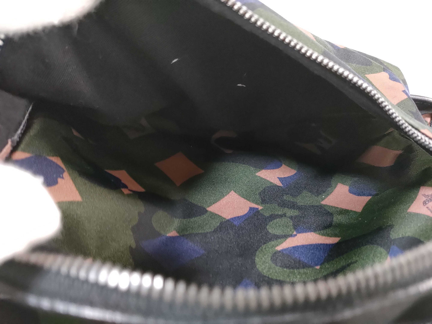 MCM Nylon Camouflage Backpack
