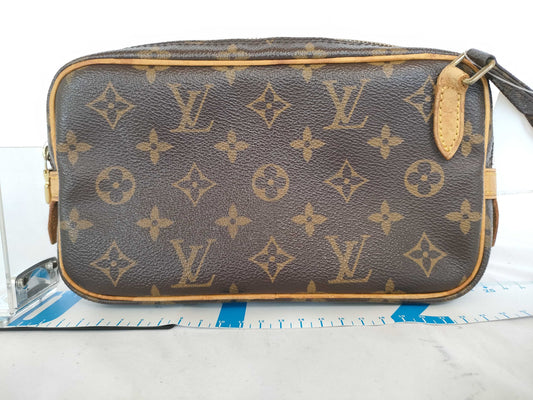 LOUIS VUITTON RFID Unverified DU1013 Monogram M51828 Pochette Marly Bandouliere Shoulder Bag