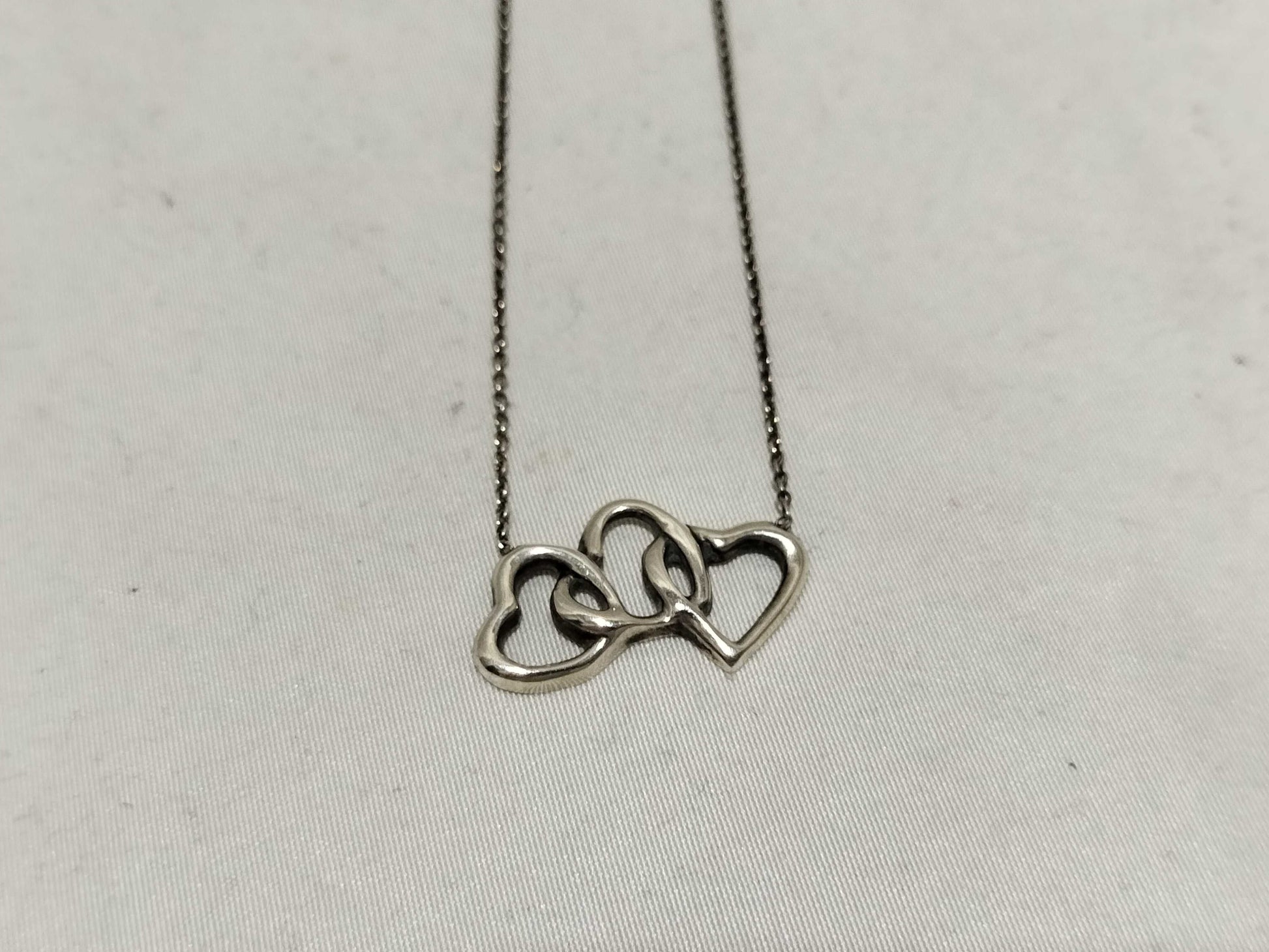 Tiffany & Co. Triple Heart Necklace Necklace