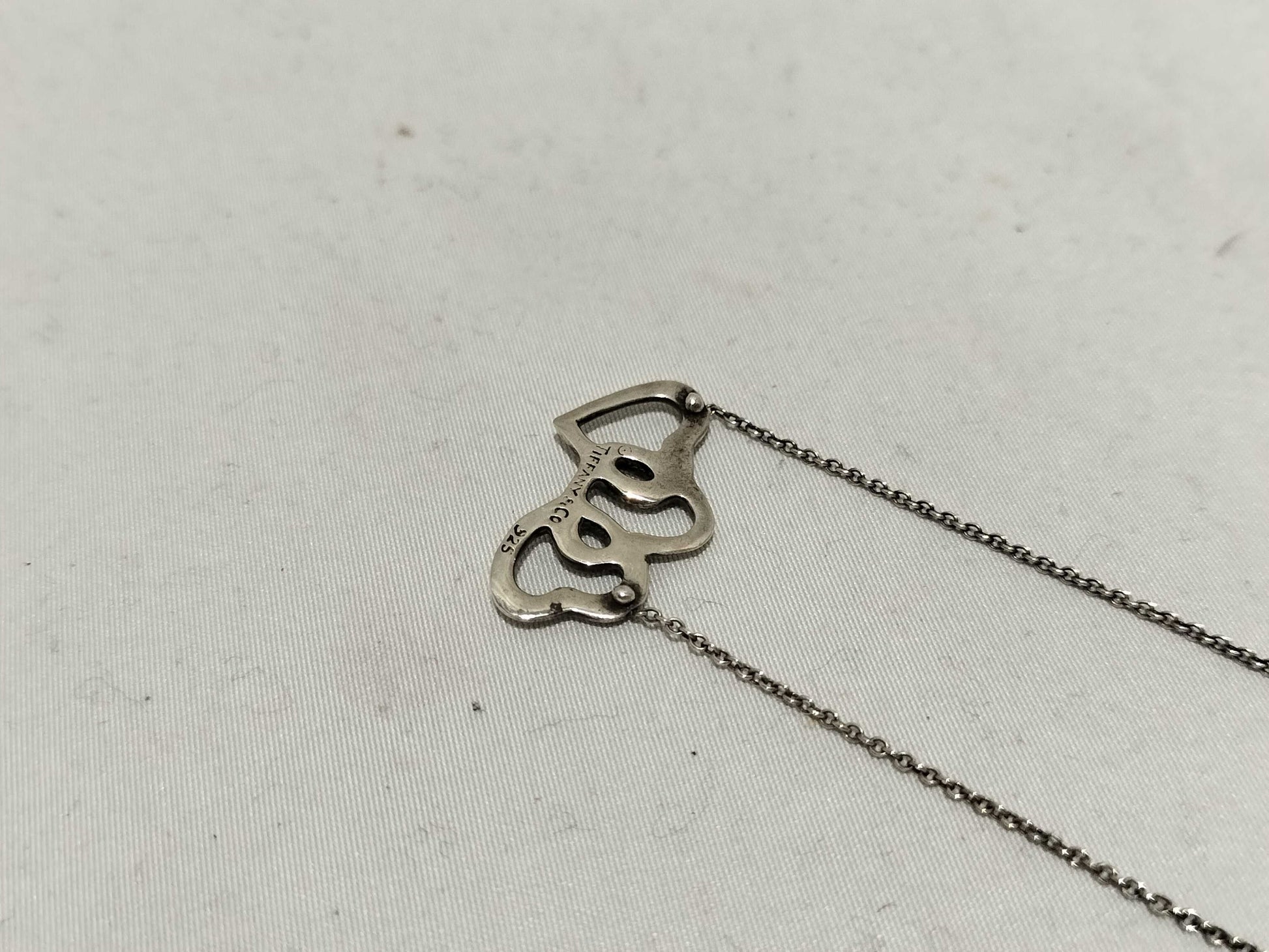 Tiffany & Co. Triple Heart Necklace Necklace