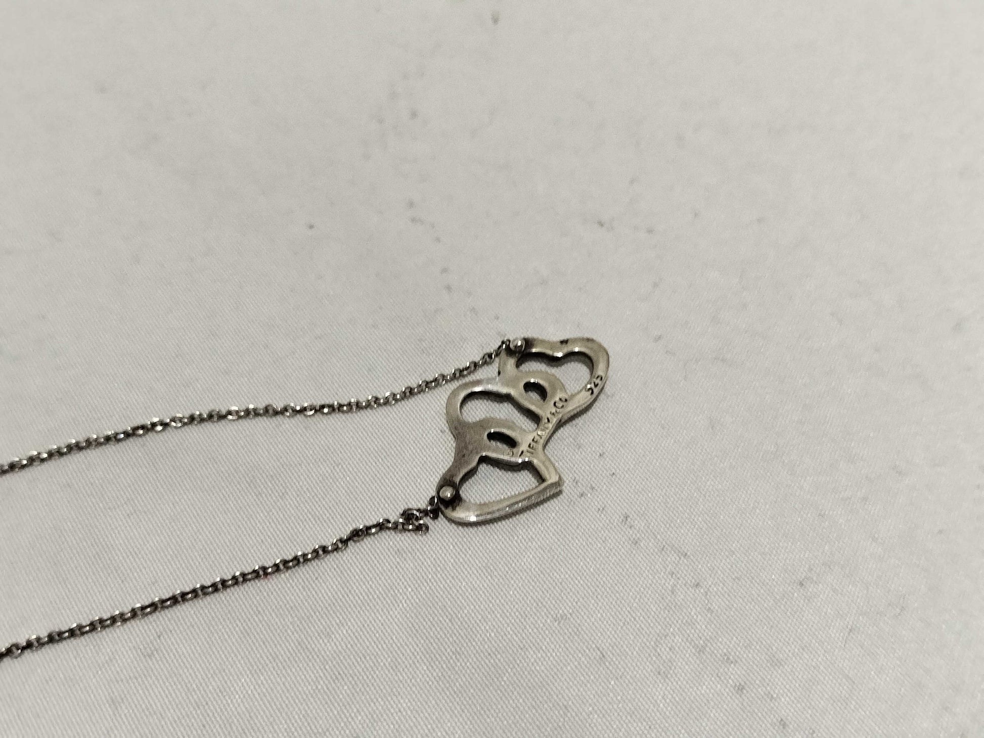 Tiffany & Co. Triple Heart Necklace Necklace