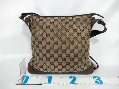 GUCCI GG Canvas Shoulder Bag