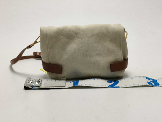 BOTTEGA VENETA Canvas and Leather 2-Way Shoulder Bag