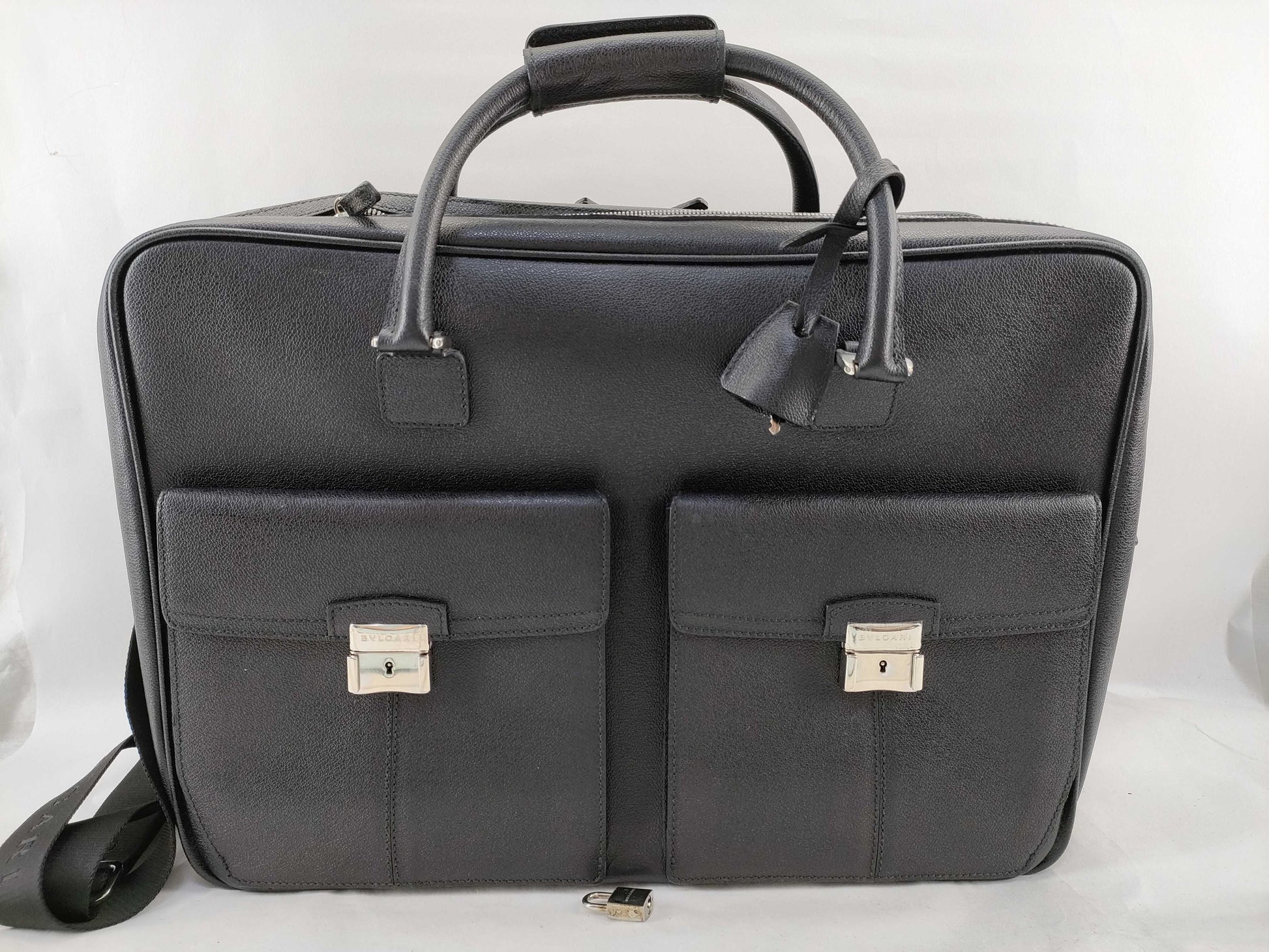 BVLGARI Mobility/Business Bag/2-way Business Bag