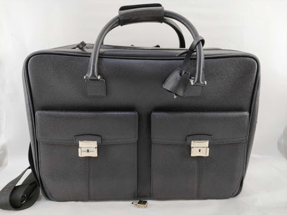 BVLGARI Mobility/Business Bag/2-way Business Bag