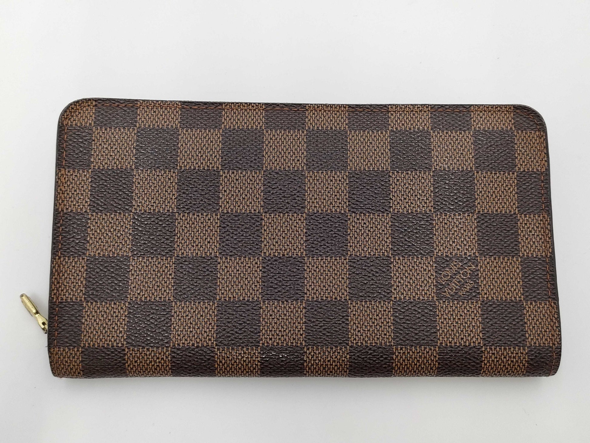 LOUIS VUITTON Damier Porte Monne Zip Wallet