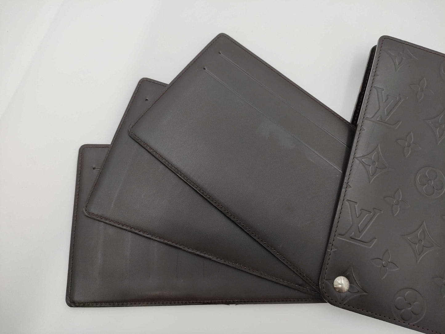 LOUIS VUITTON Monogram Glace/Hoist Wallet