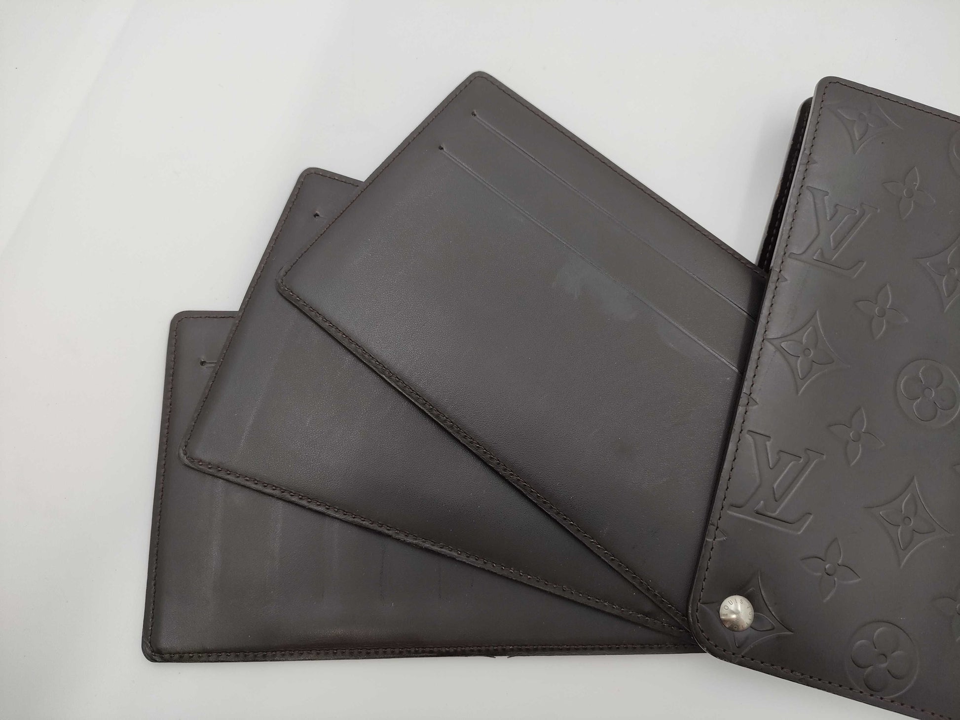 LOUIS VUITTON Monogram Glace/Hoist Wallet