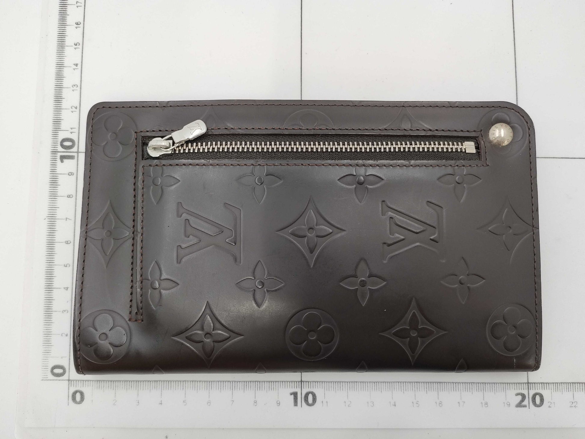 LOUIS VUITTON Monogram Glace/Hoist Wallet
