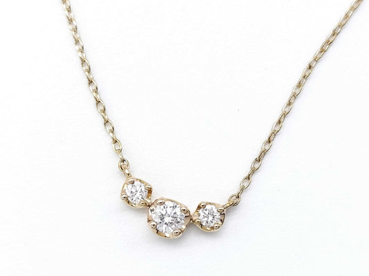 I PRIMO Diamond K10 0.3g Necklace 