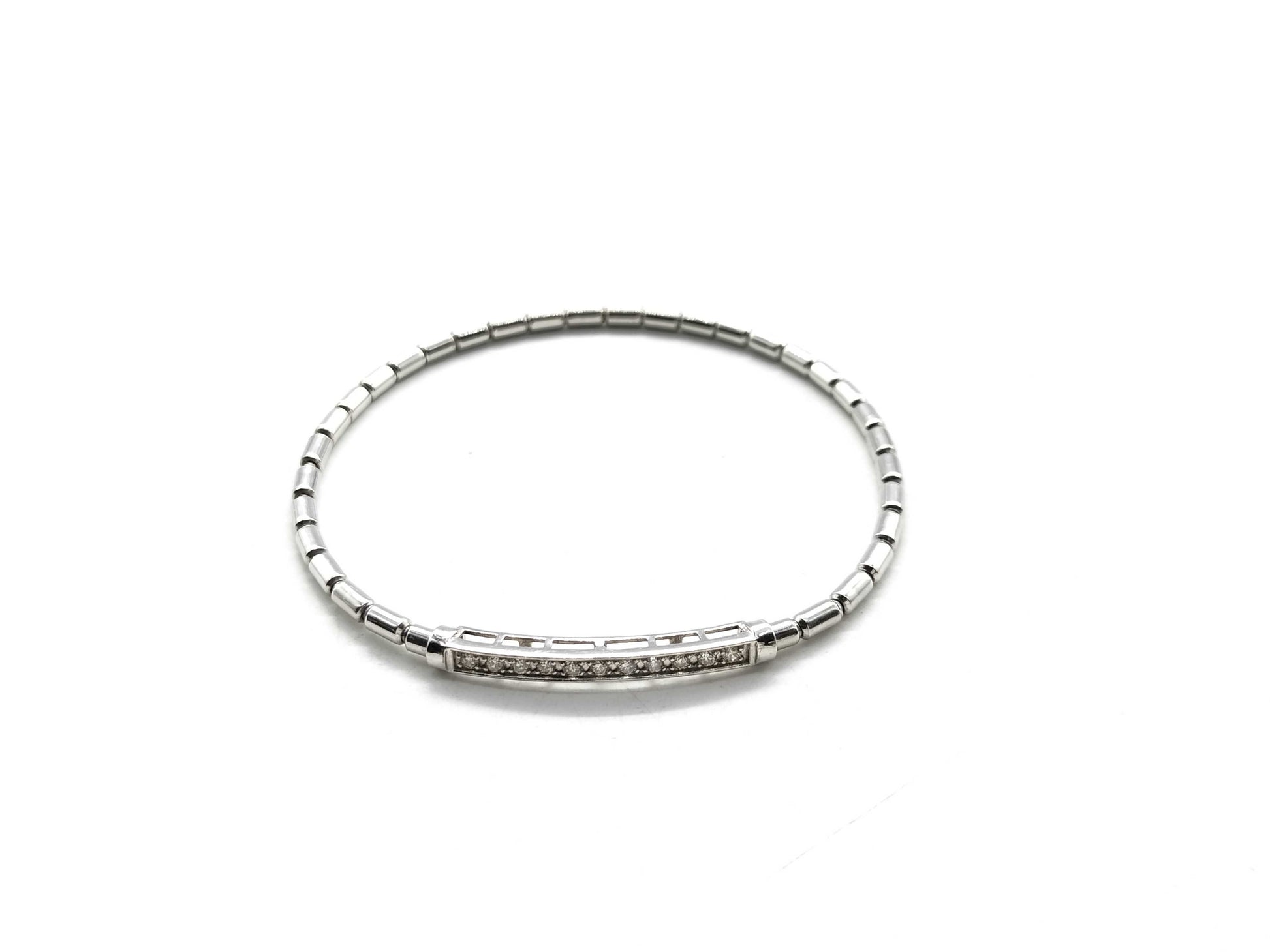 D0.20ct PT950 7.6g Bracelet/Bangle 