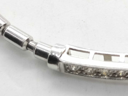 D0.20ct PT950 7.6g Bracelet/Bangle 