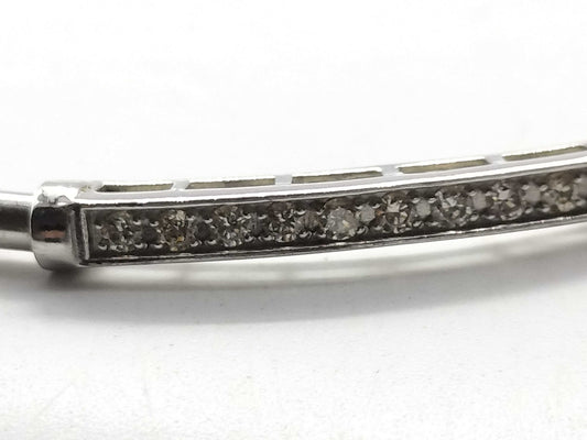 D0.20ct PT950 7.6g Bracelet/Bangle 