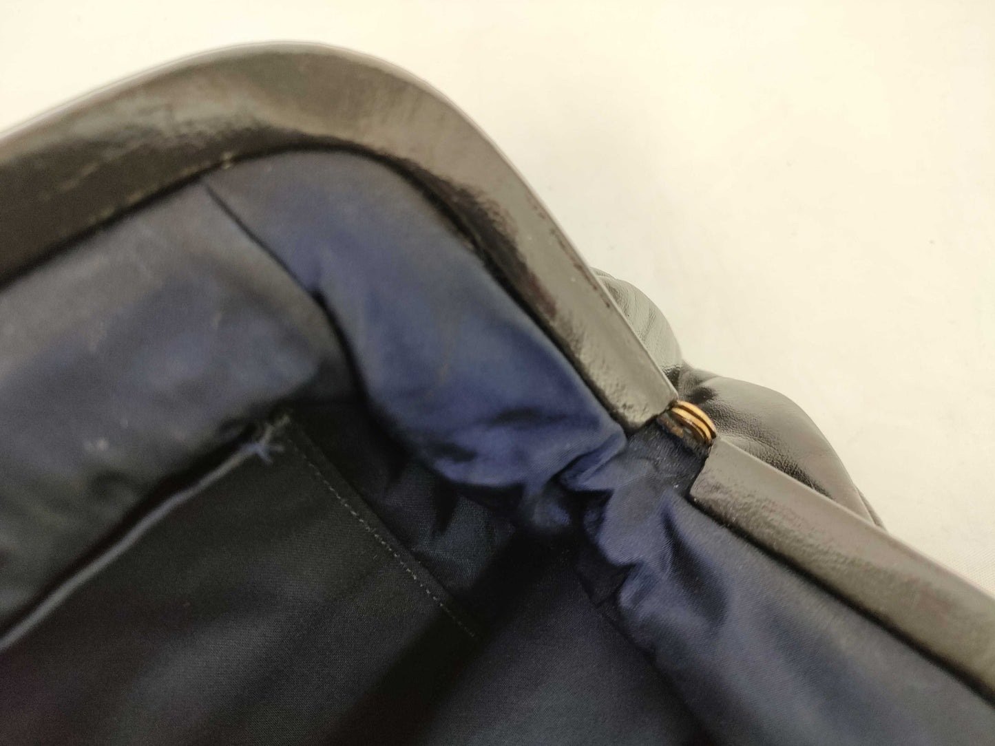 LOEWE Leather Pouch Clutch Bag