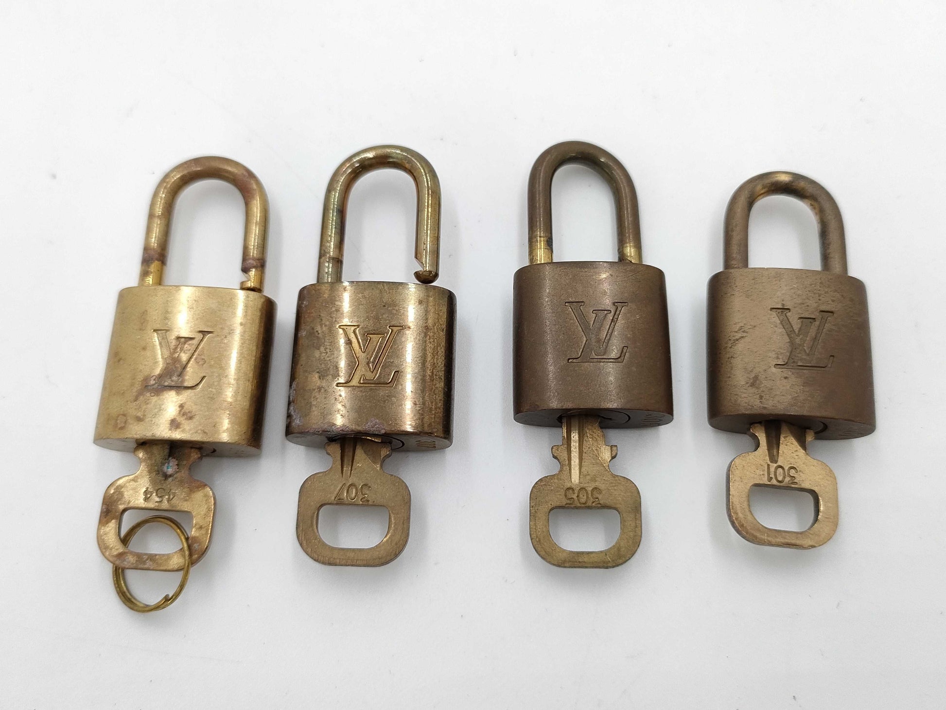 LOUIS VUITTON Padlock Set *4 Other Accessories
