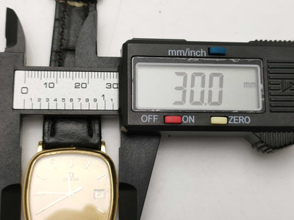 OMEGA De Ville Men's Watch with Aftermarket Strap