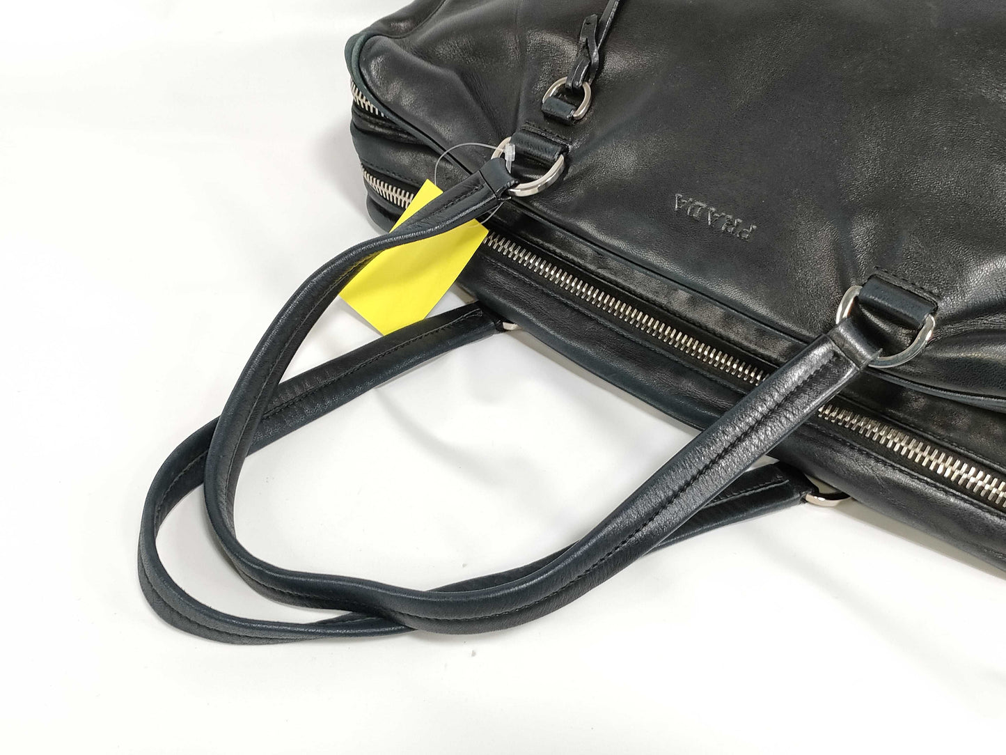 PRADA Leather Tote with Padlock BL0190 Shoulder Bag