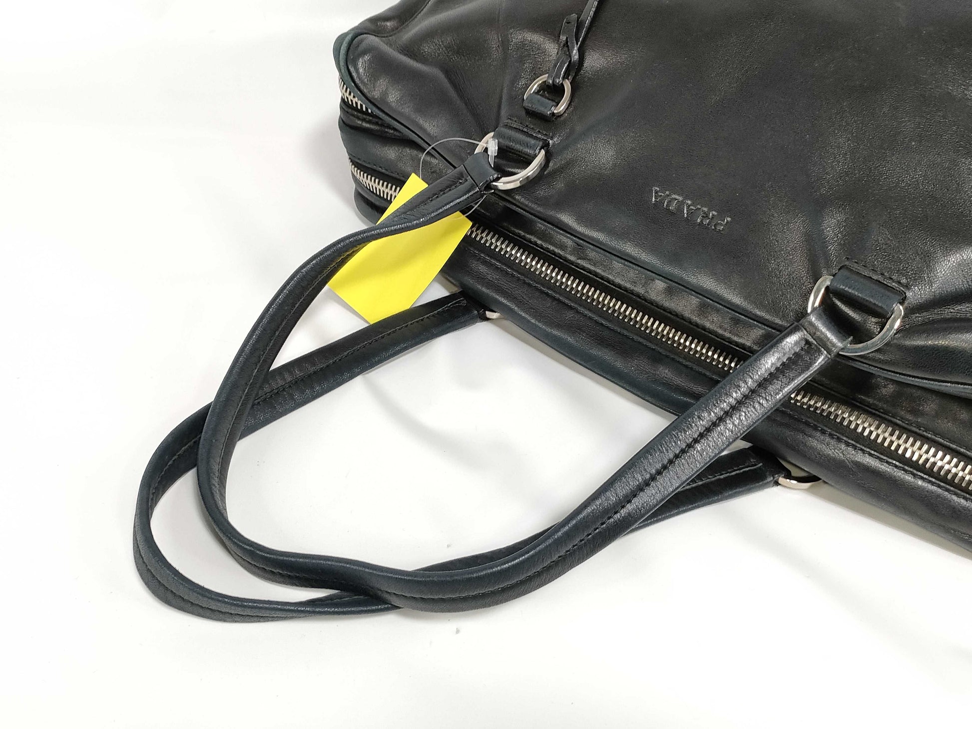 PRADA Leather Tote with Padlock BL0190 Shoulder Bag