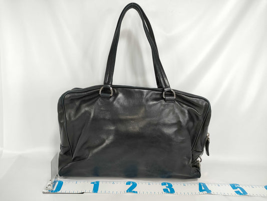 PRADA Leather Tote with Padlock BL0190 Shoulder Bag