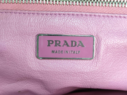 PRADA Leather Tote with Padlock BL0190 Shoulder Bag