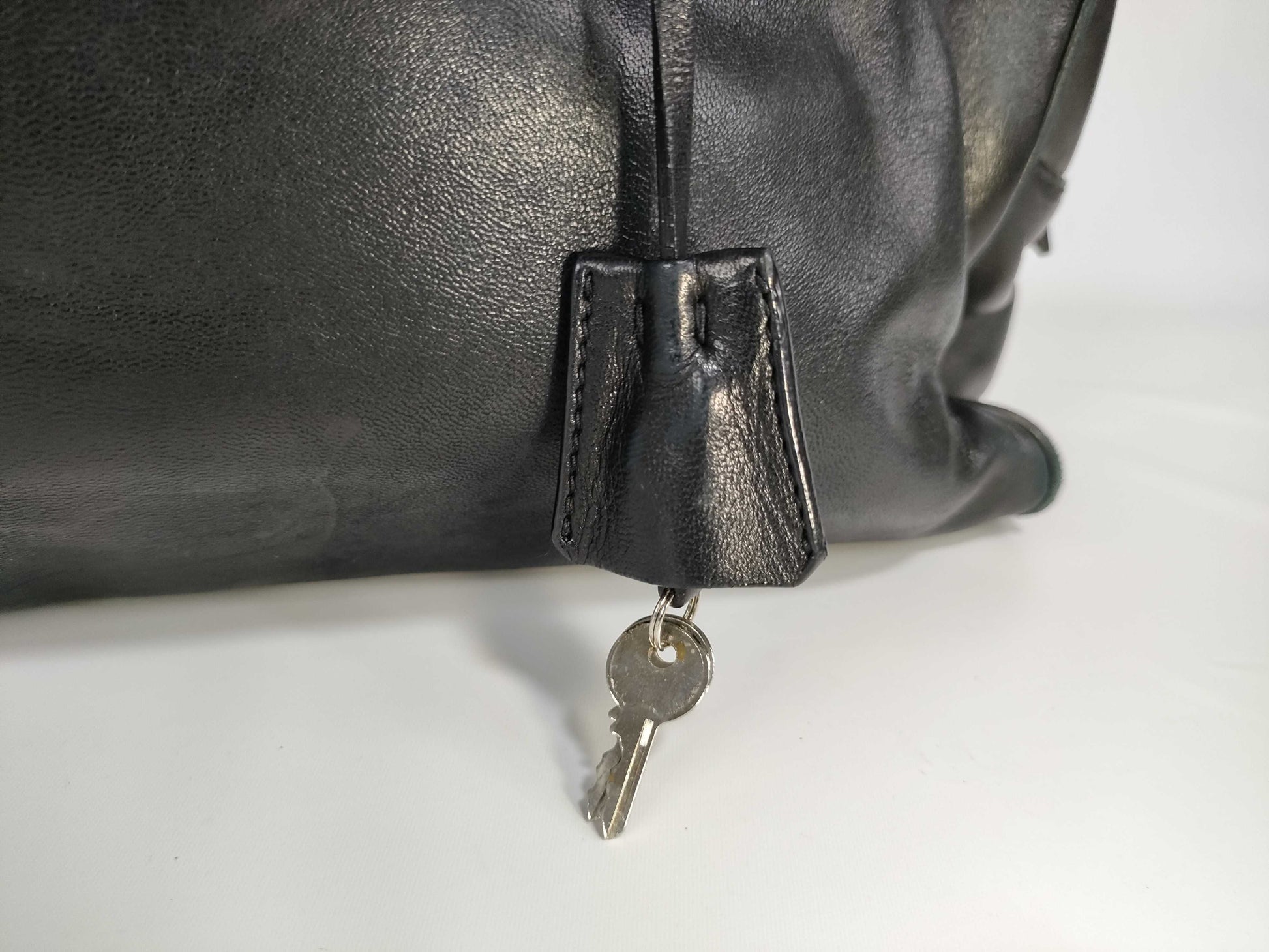 PRADA Leather Tote with Padlock BL0190 Shoulder Bag