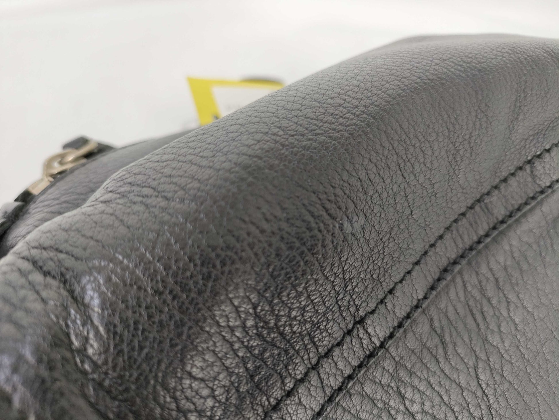 PRADA Leather Tote Black Handbag