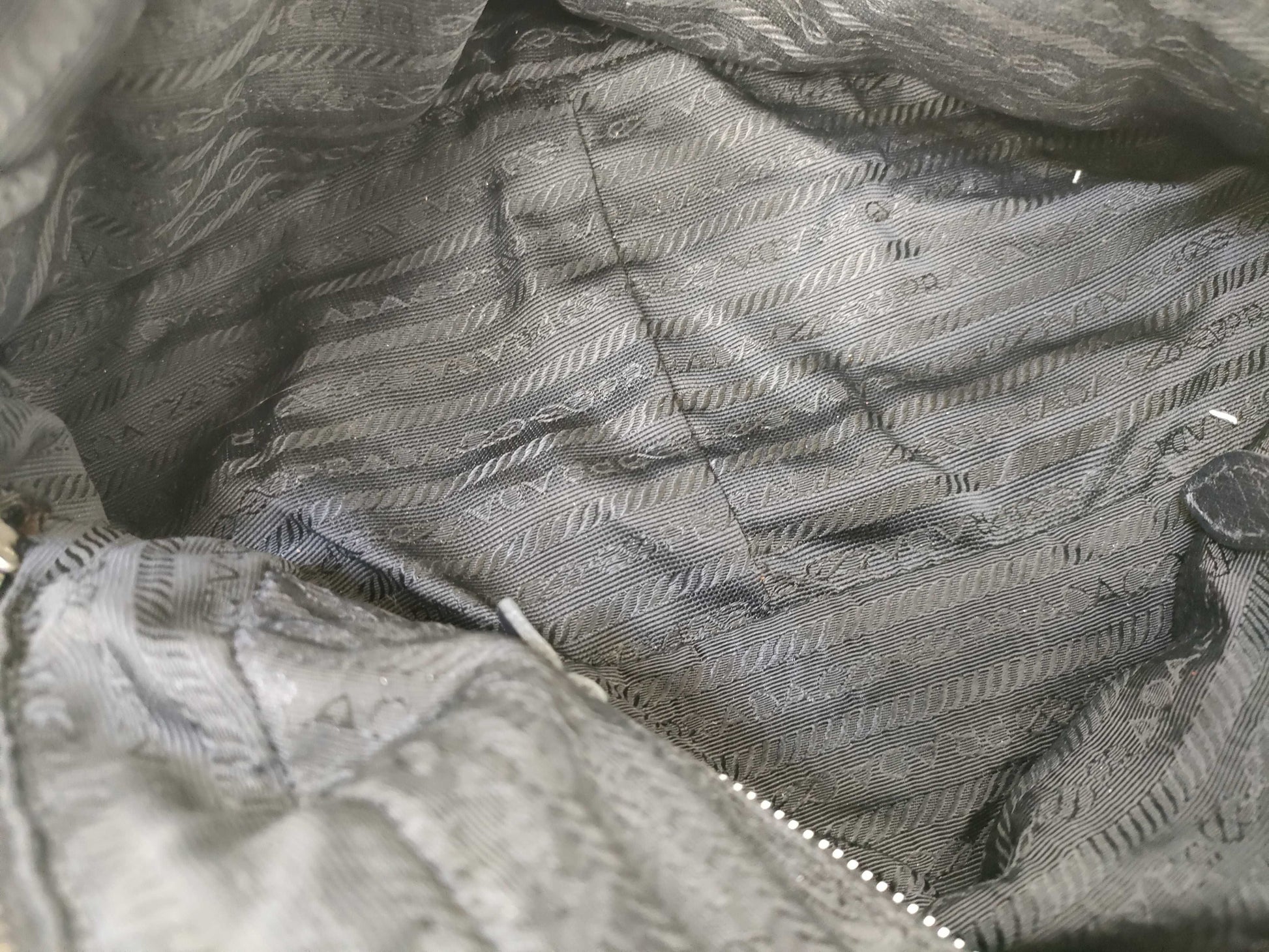 PRADA Leather Tote Black Handbag
