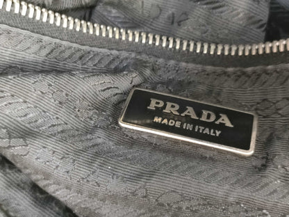 PRADA Leather Tote Black Handbag