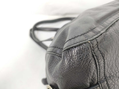 PRADA Leather Tote Black Handbag
