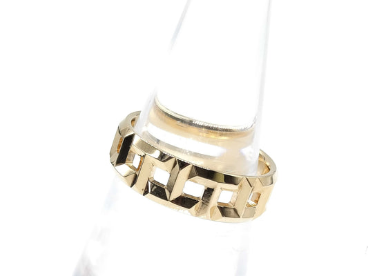 Tiffany & Co. T True Wide PG Au750 4.3g Ring 