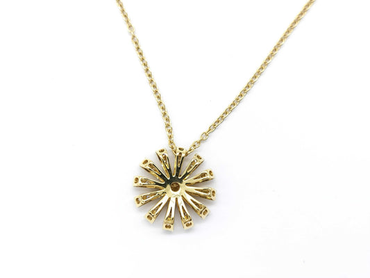 Damiani Margherita Citrine and Diamond Necklace in Yellow Gold 750, 6.2g 