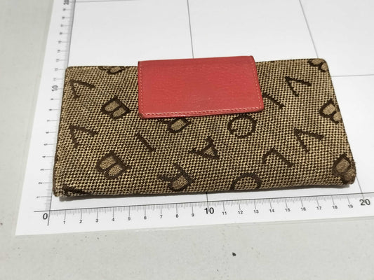 BVLGARI Canvas Long Wallet