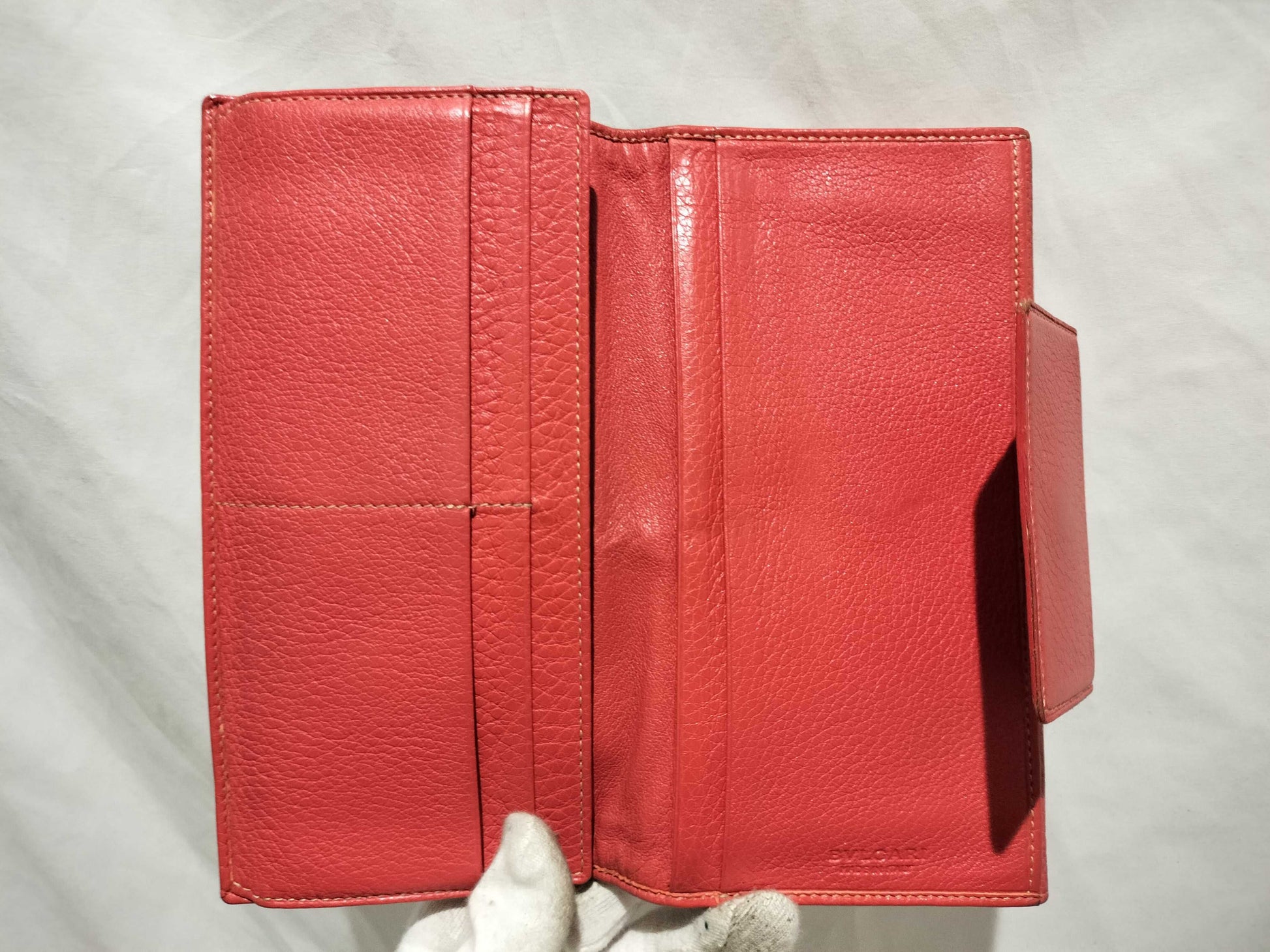 BVLGARI Canvas Long Wallet