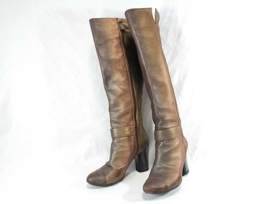 CHANEL Coco Mark Boots Other Shoes