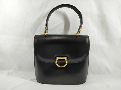 CELINE W-Flap Leather Handbag Handbag