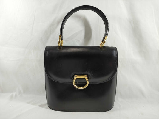 CELINE W-Flap Leather Handbag Handbag