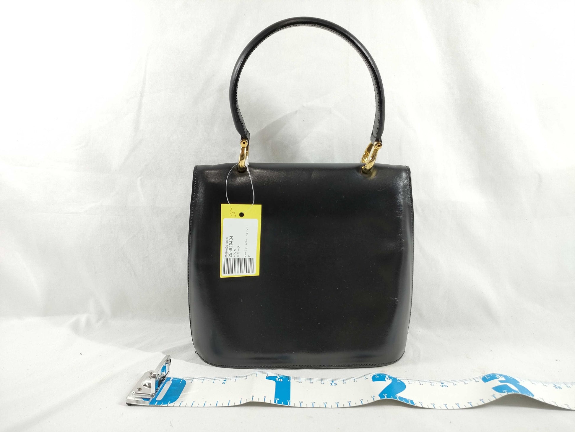 CELINE W-Flap Leather Handbag Handbag